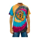 Camiseta Santa Cruz Especial Opus Overlay Hand Front Tie Dye