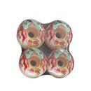 Roda Milk Skate Vermelho/ Verde 53mm 99A