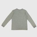 Camiseta Grizzly Manga Longa Two Faced S/S Cinza