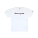 Camiseta Champion Ath Abstract Script Ink Branco