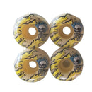 Roda Milk Caveira Amarelo 53mm