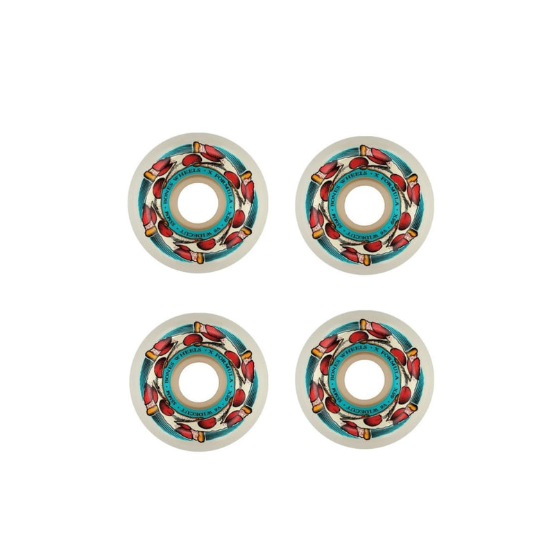 Roda Bones Deep Dish 55mm V6 Widecut 99A 4pk