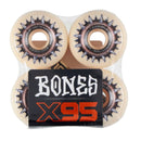 Roda Bones X-fórmula  Cleats V5 Sidecut 60mm 95A