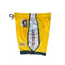 Short NBA Los Angeles Lakers King Court Player Suggested James 23 Yellow