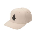 Boné Volcom Flexfit Stone Tech Delta Marrom Amêndoa