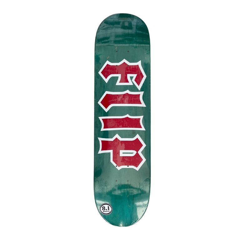 Shape Flip Maple Verde Escuro Logo Vermelho 8.1