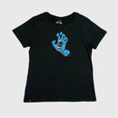 Camiseta Santa Cruz Feminina  Screaming Hand Dront SS Preto
