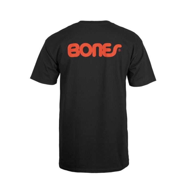 Camiseta Tubular Bones Bearings Swiss Text Preto