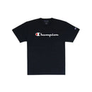 Camiseta Champion Ath Classic Script Logo Preto