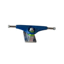 Truck Stick Skate Semi Pro 139mm Alumínio Azul Logo Prata
