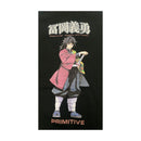 Moletom Primitive Giyu Tomioka Preto