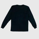 Camiseta Thrasher Manga Longa Flame Logo Preto