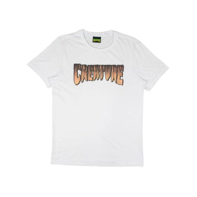 Camiseta Creature Logo Rust Branco
