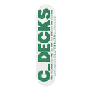 Shape C Decks Marfim Logo Verde 8.0
