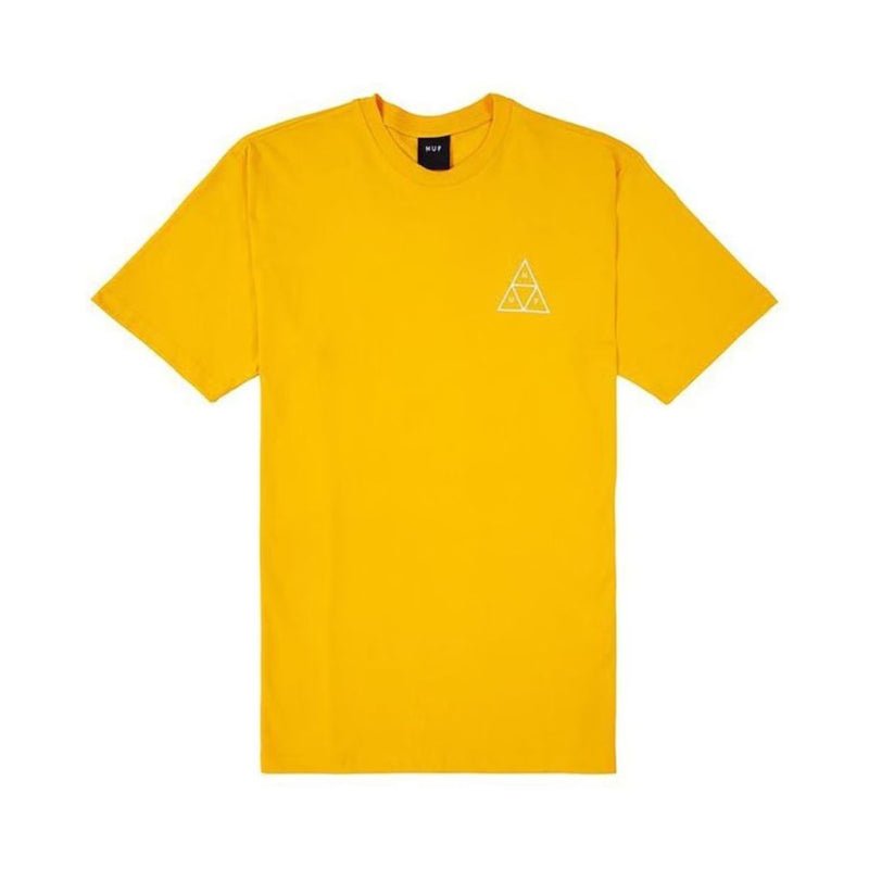 Camiseta Huf Silk Essentials TT Amarelo